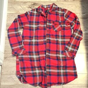 Elysian flannel pajama dress